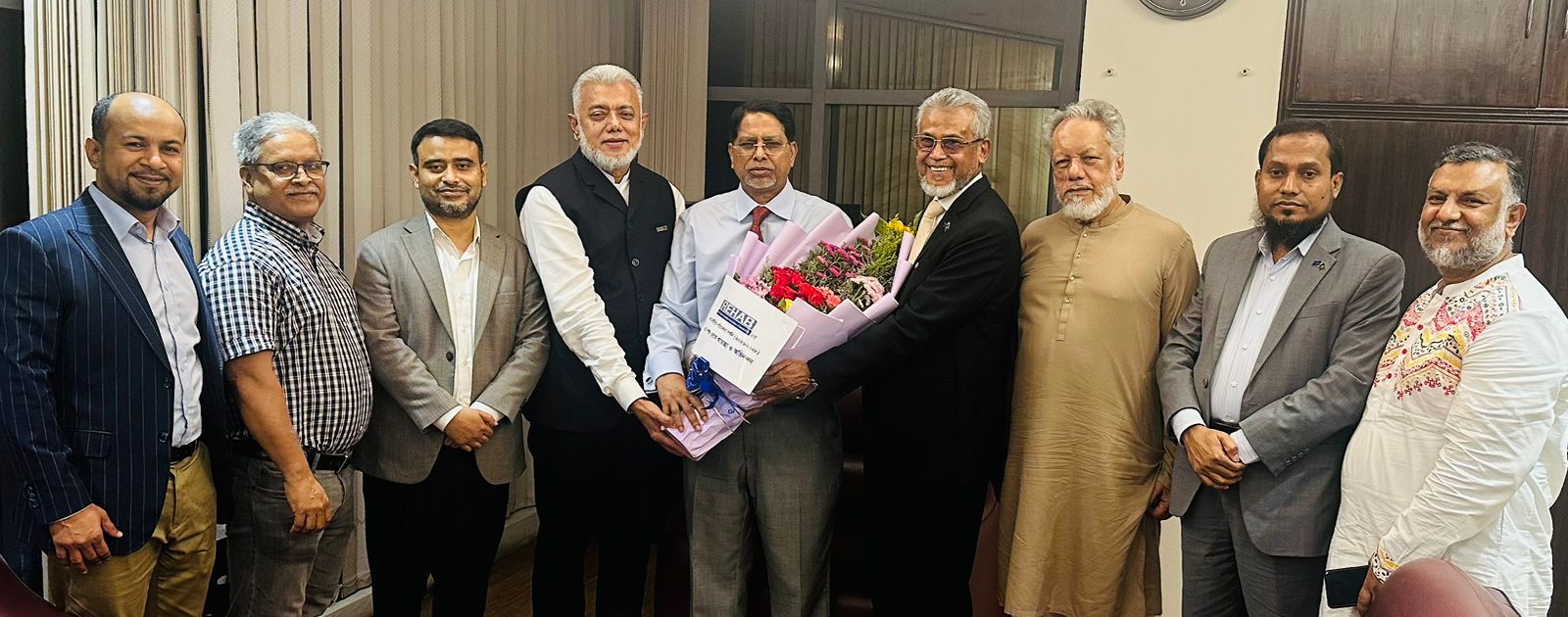 Meeting With :  Mr. Md. Fakrul Islam , MP Managing Director Metro Homes Limited